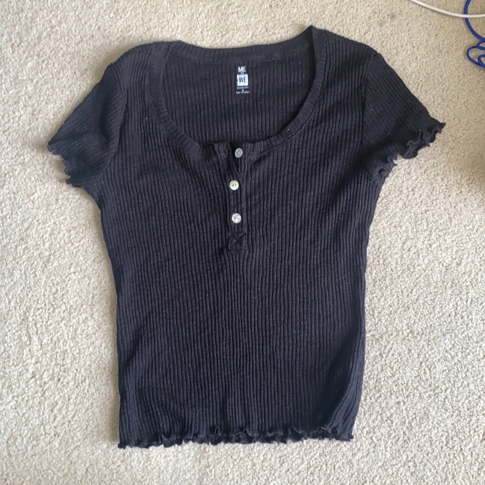 Pacsun ruffled top M